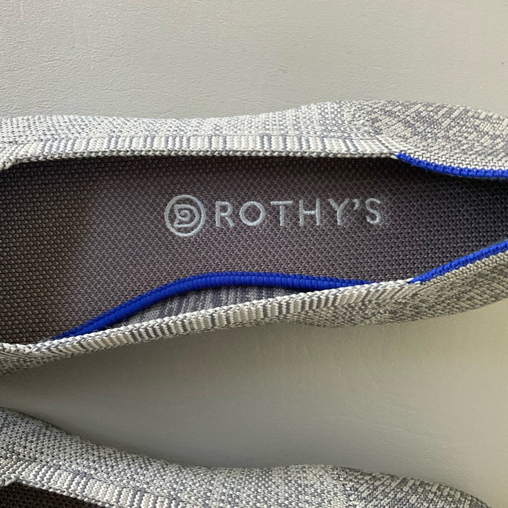 Rothy's Gray Ballet Flats - Picture 3 of 6